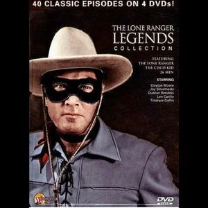 New Sealed The Lone Ranger LEGENDS Collection 40 Episodes 4 DVDs In Tin …